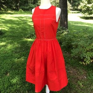 KS fit-and-flare dress